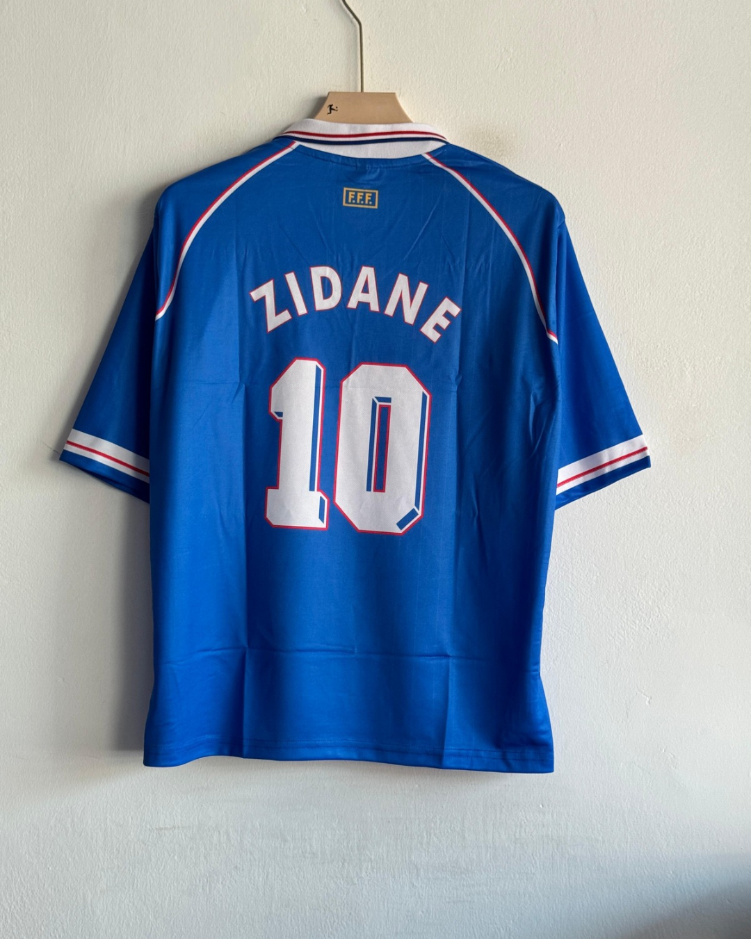 France Home Jersey 1998 – Zidane #10 (Printed)