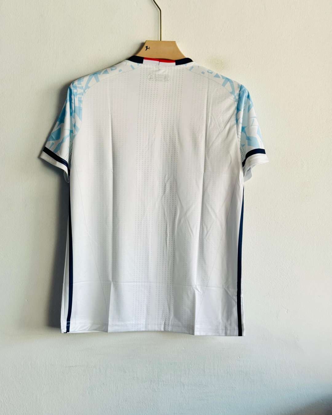 Japan Home Edition Football Jersey – Premium White &amp; Ice Blue Version