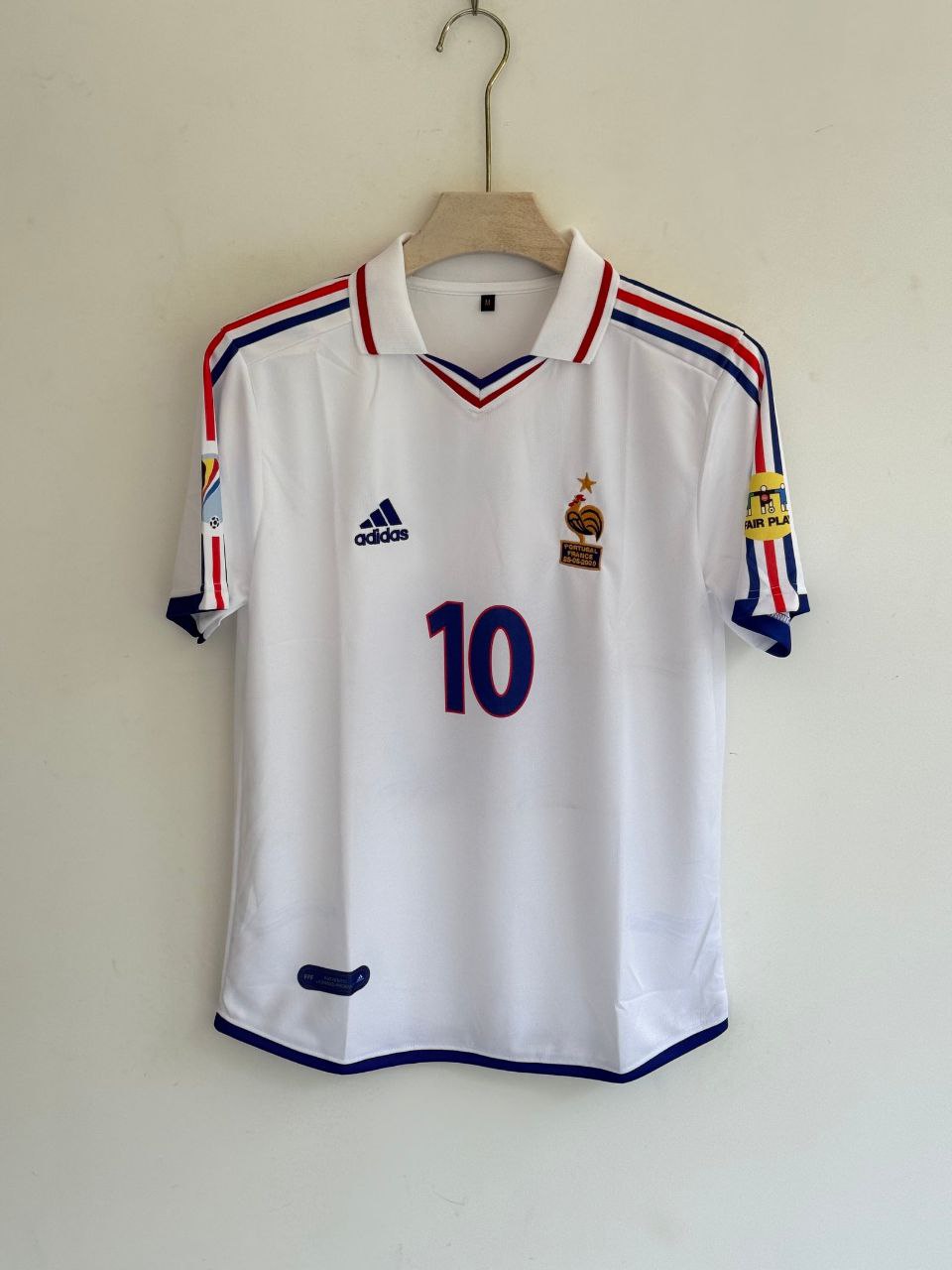 France 2006 Away Retro Jersey – Zidane 10 (Embroided)
