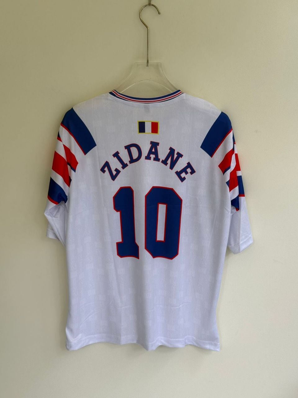 France 1994 Home Retro Jersey – Zidane 10 (Embroided)