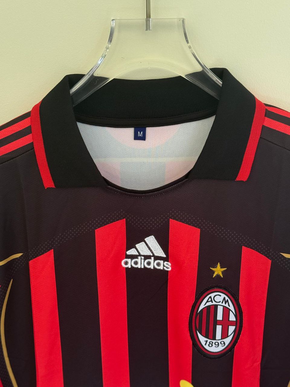 AC Milan 2010/11 Retro Long Sleeve Jersey (Embroided)