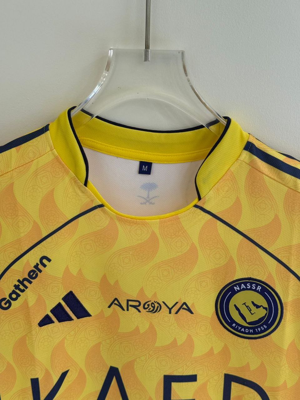 Al Nassr 2024/25 Home Jersey – Ronaldo 7 (Embroided)