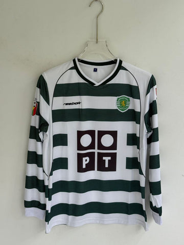 Sporting CP Retro Full Sleeve Jersey – Cristiano Ronaldo #28 Edition