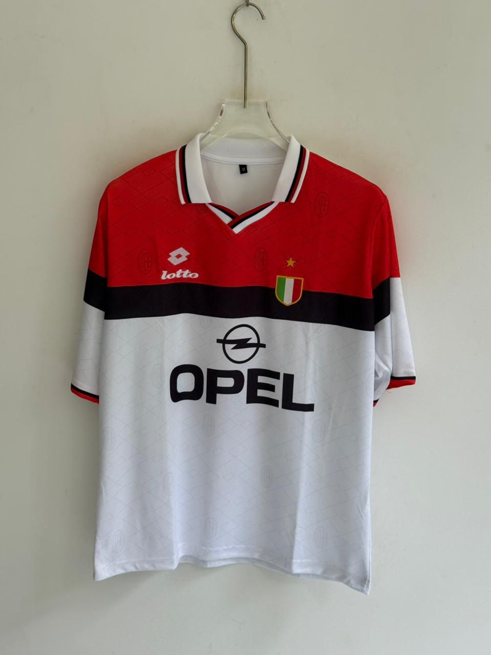 AC Milan Retro Away Jersey 1995/96 – Maldini #3 Edition (FIVE SLEEVE)