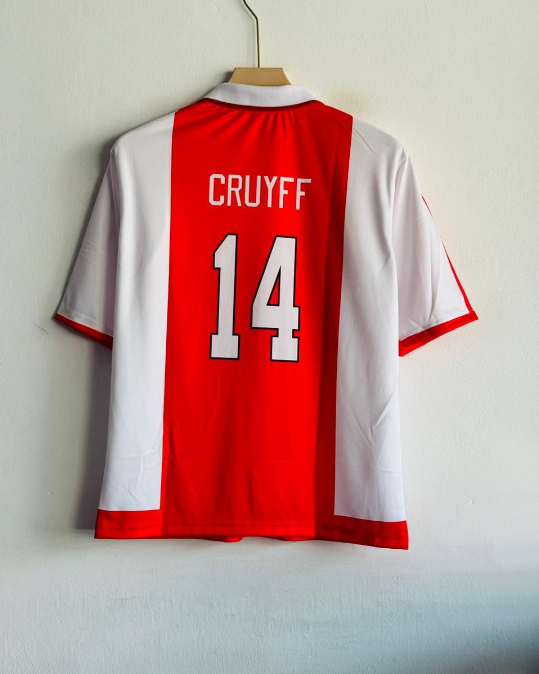 Ajax Home Jersey 1995 – Cruyff #14 (Printed)