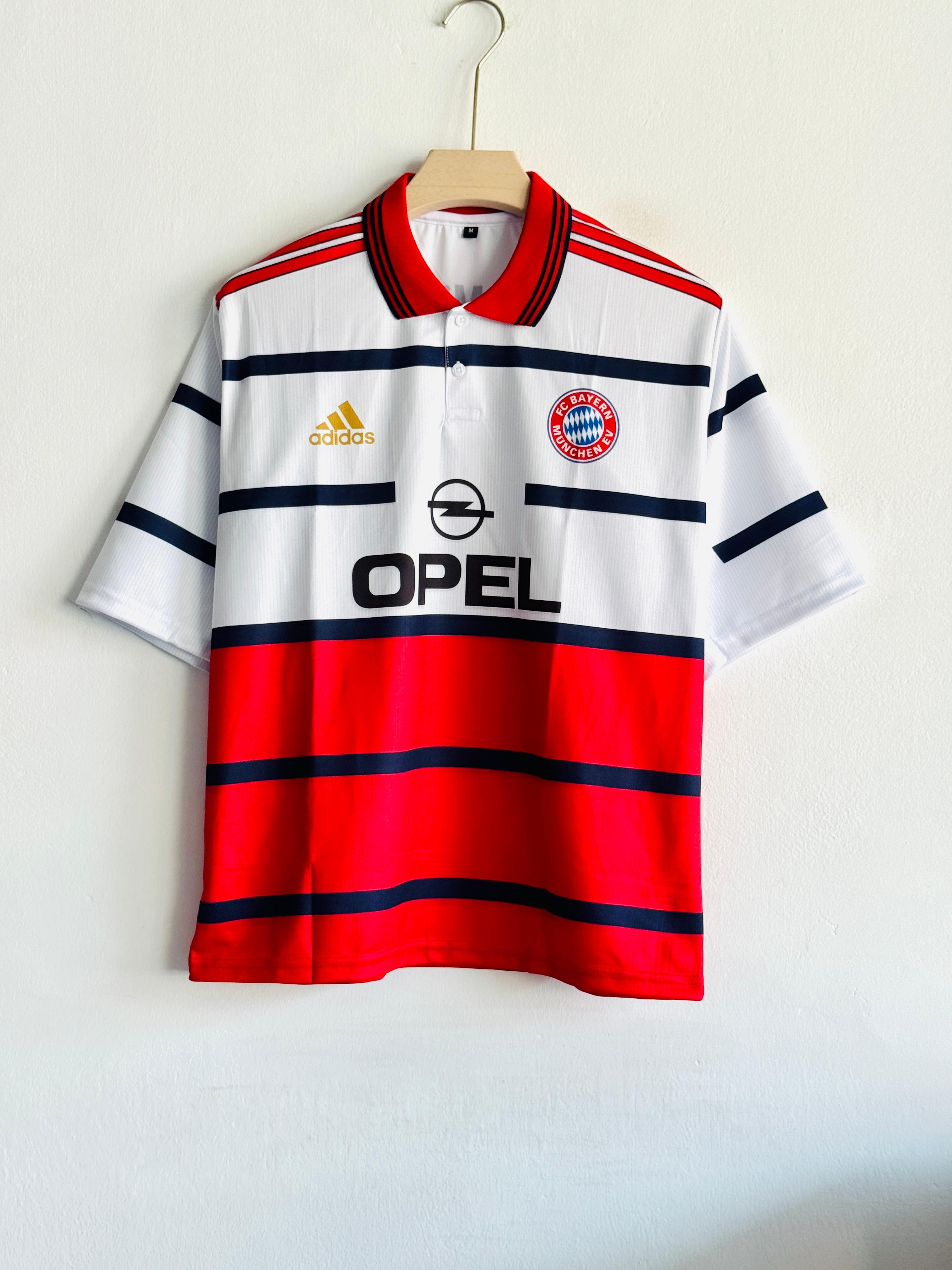 Bayern Munich 1997/98 Away Matthäus 10 Retro Jersey (Printed)