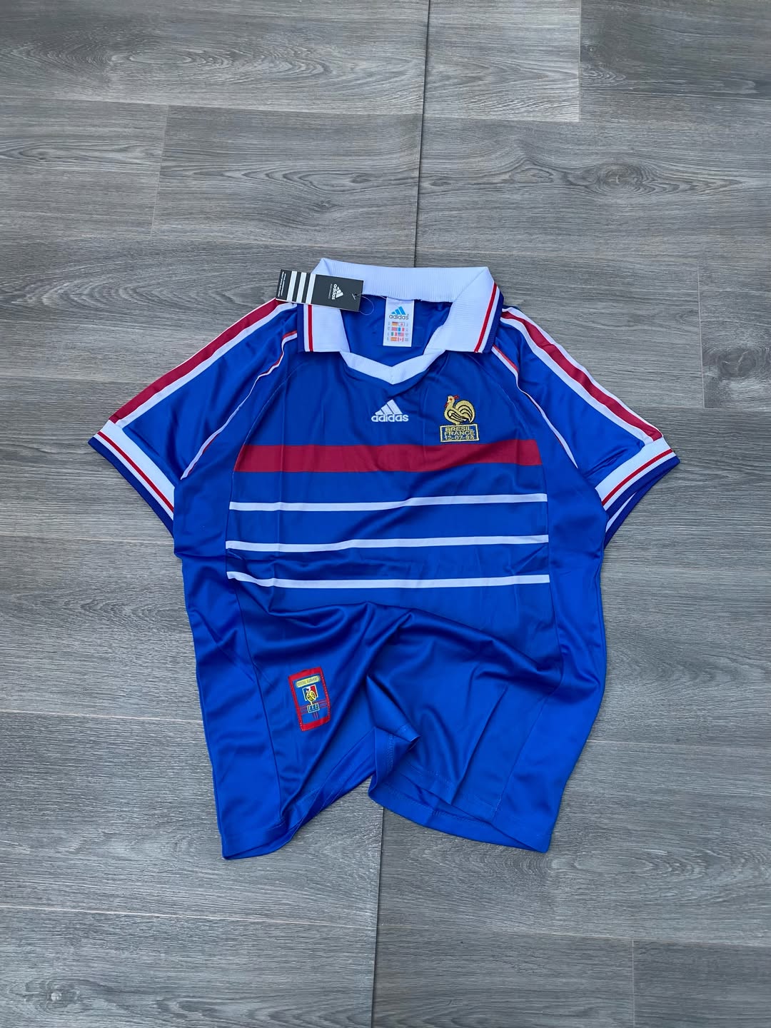 France 1998 Home Jersey (Retro Version)