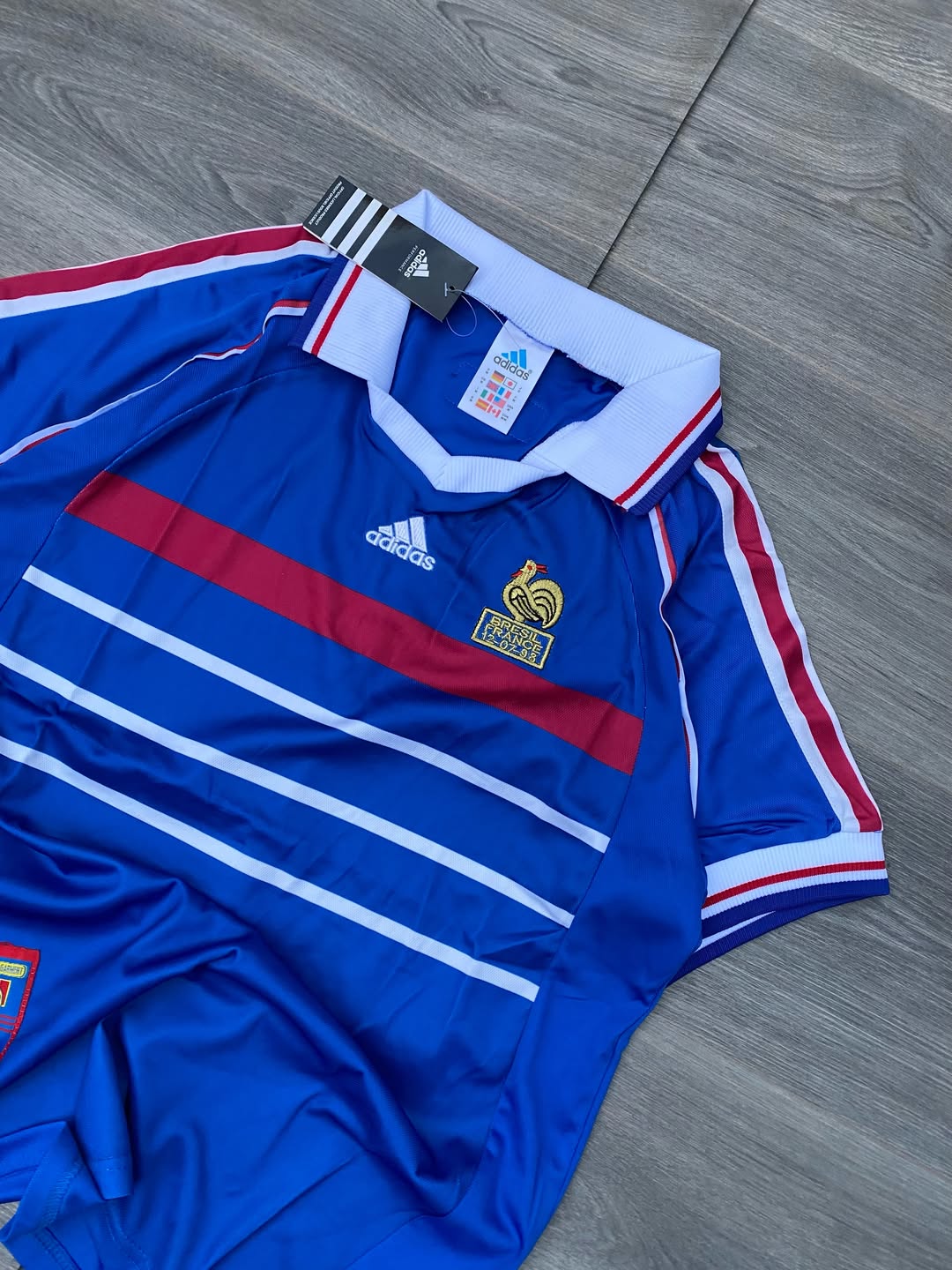 France 1998 Home Jersey (Retro Version)