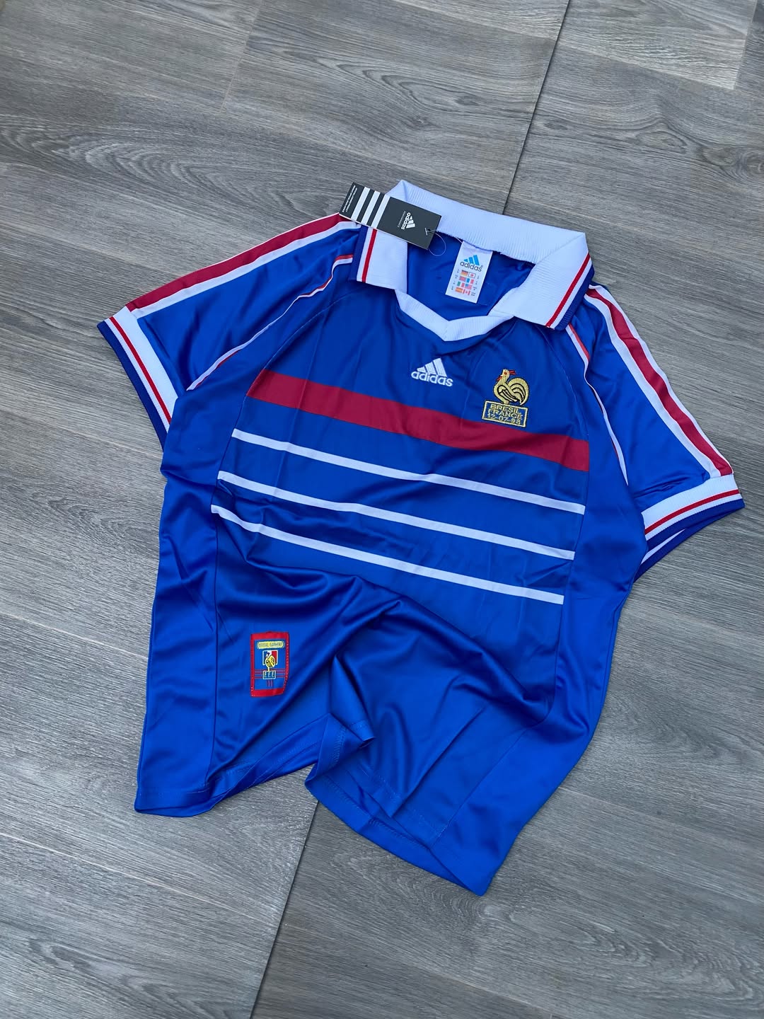 France 1998 Home Jersey (Retro Version)