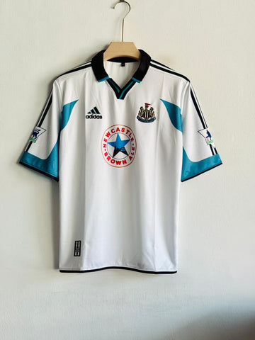 1997 Newcastle United Alan Shearer #9 Retro Home Jersey – Premier League Edition