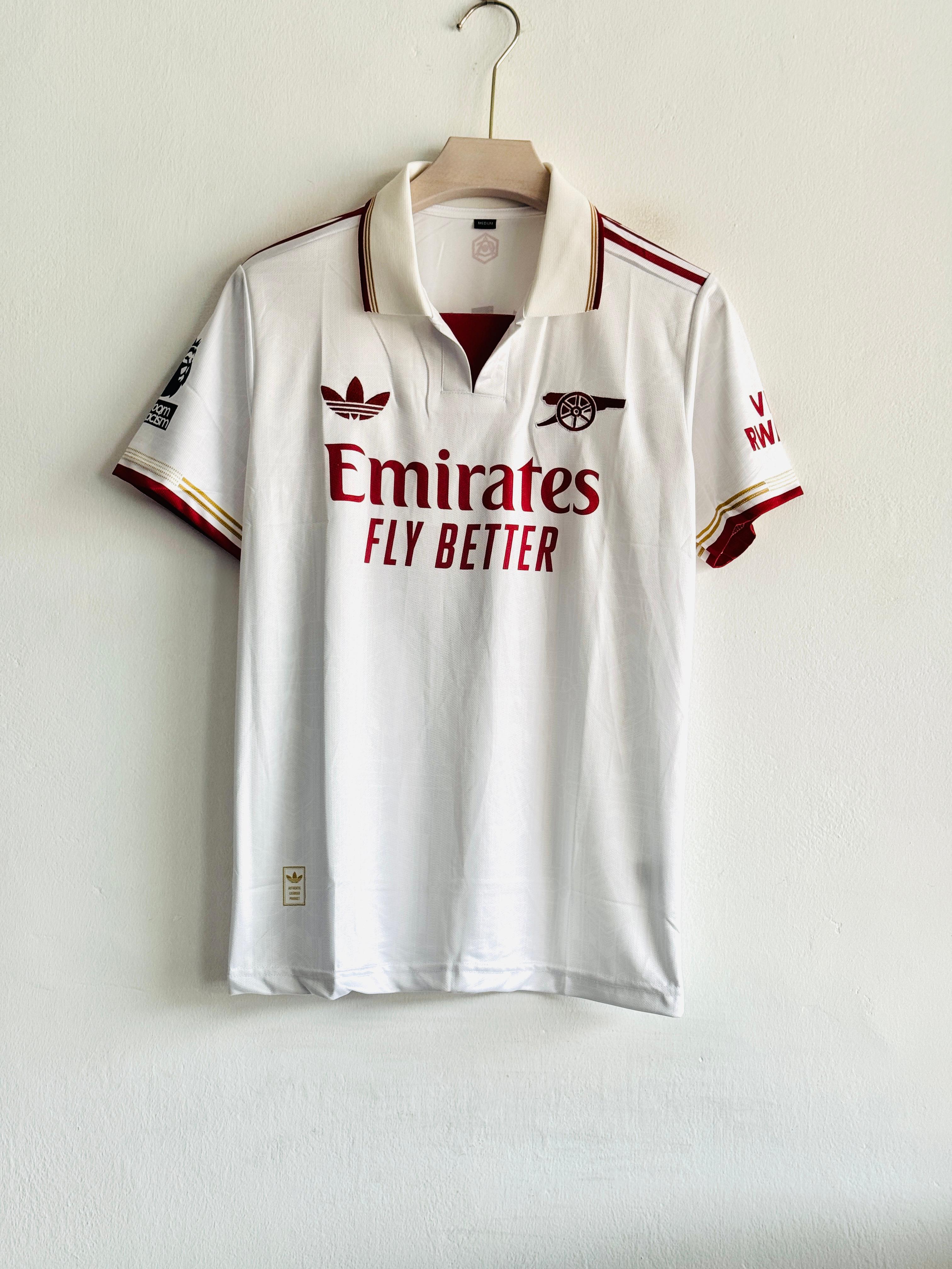 Arsenal White Special Edition Jersey – Eze 10 (Embroided)