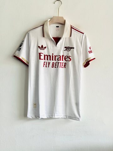 Arsenal White Special Edition Jersey – Eze 10 (Embroided)