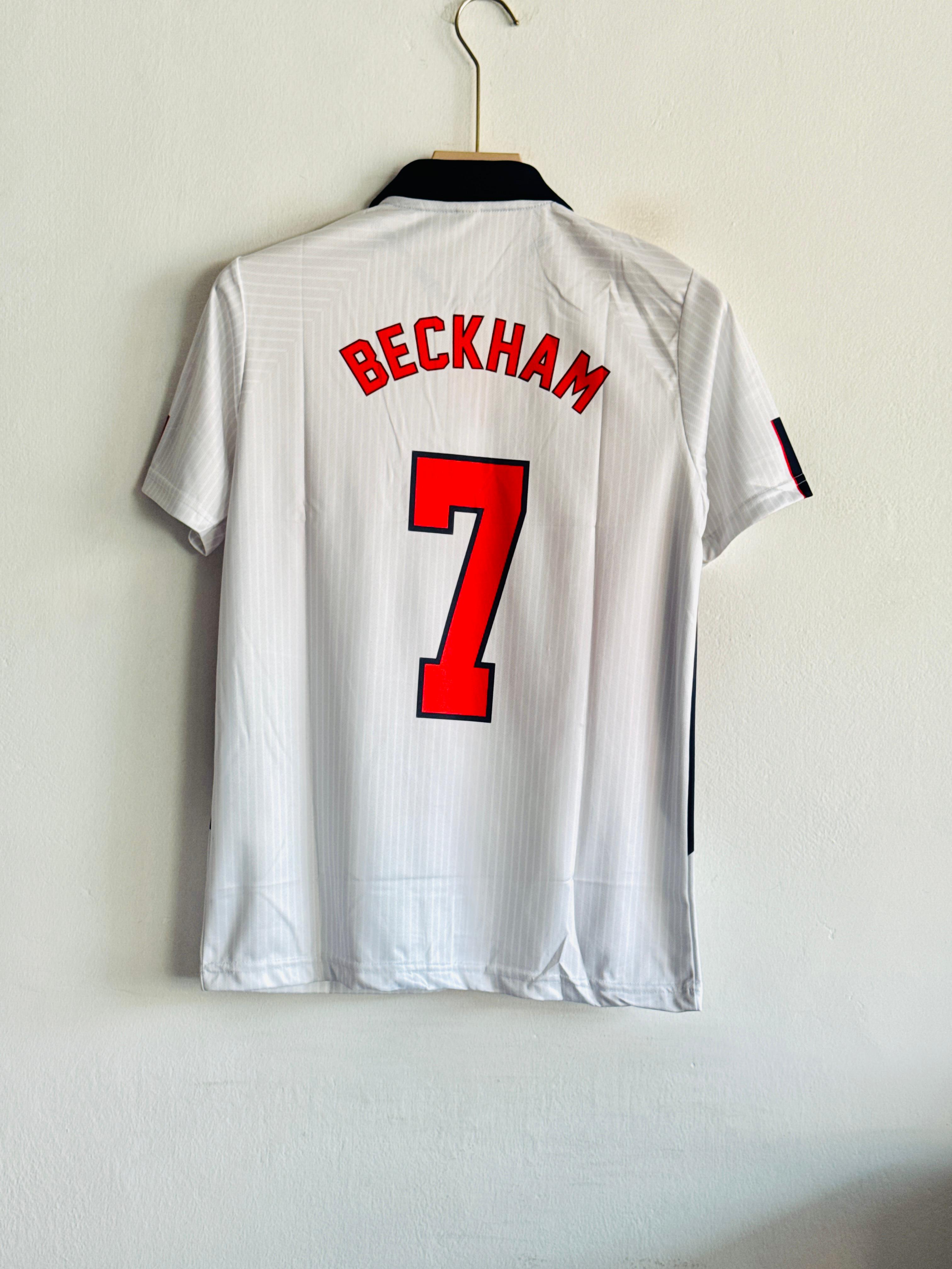 England 1998 Retro Jersey (Embroided)