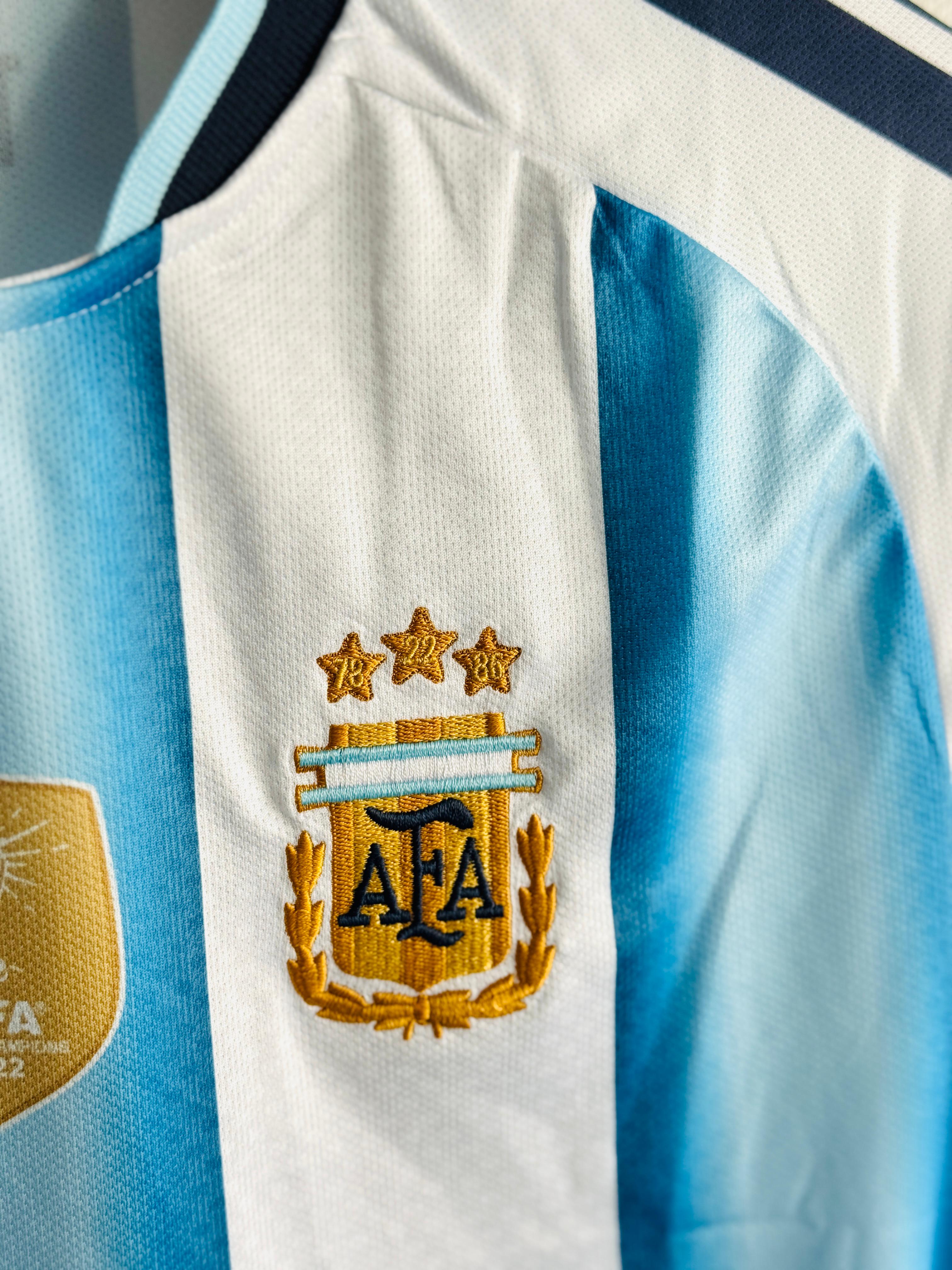 Argentina Home Full Sleeve Jersey 2024/25 – Messi #10 Edition