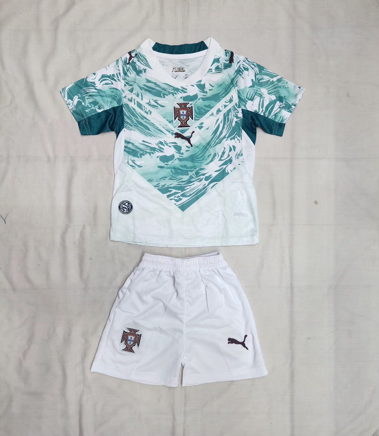 Portugal Away Jersey 2026 (Kids FC Set)