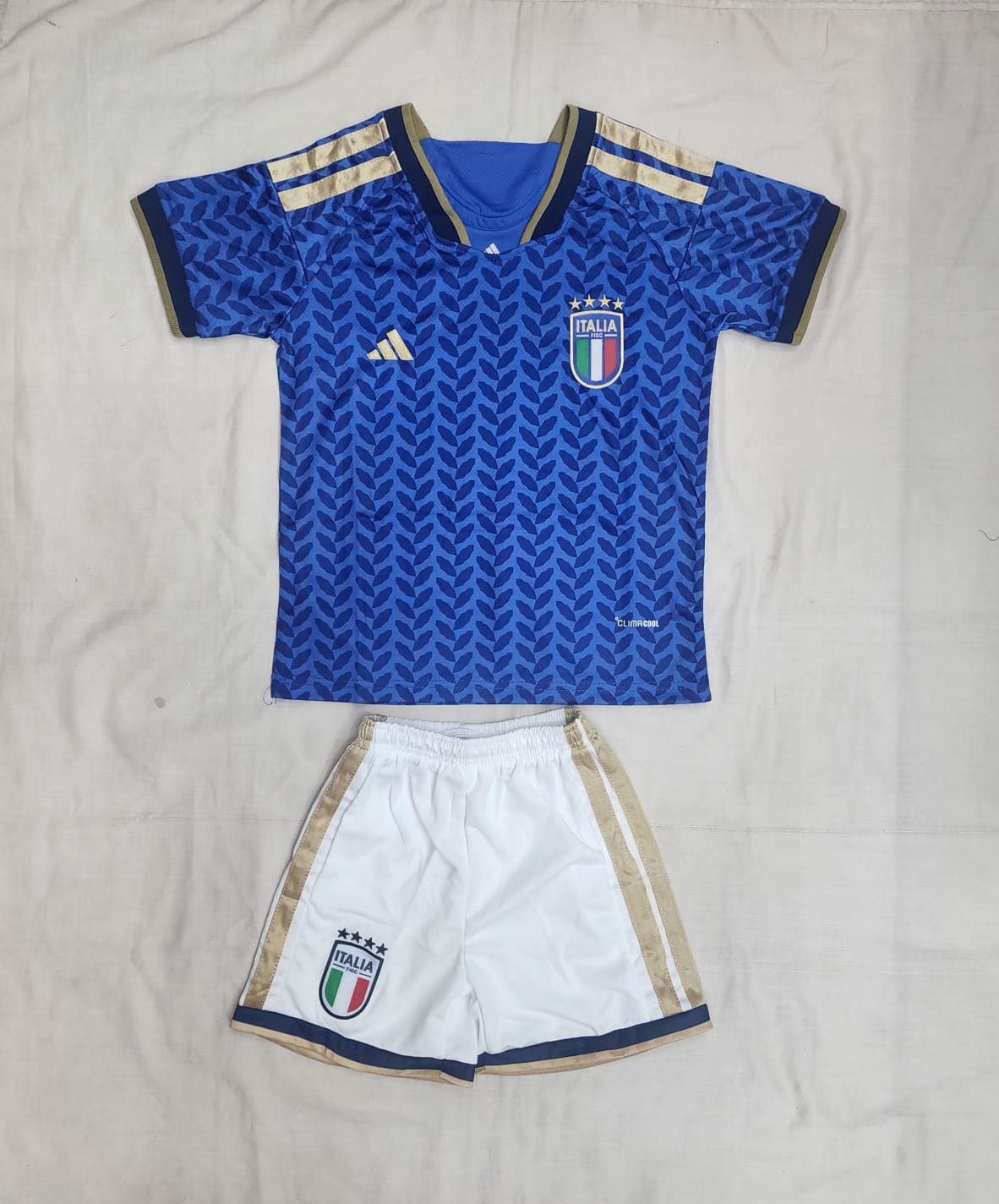 Italy Home Jersey 2026 (Kids FC Set)