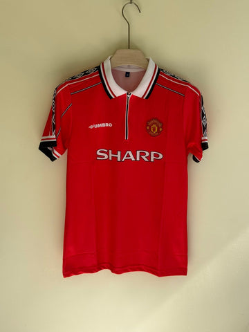 Manchester United Retro Home Jersey 1998/99 – Beckham #7 Edition