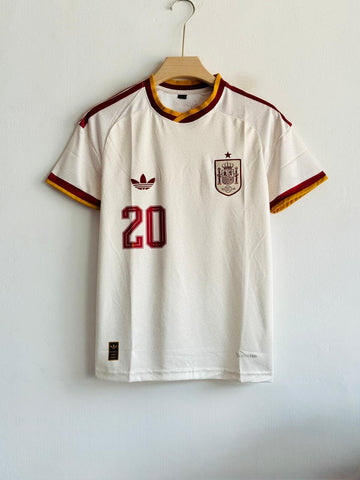 Spain Away Jersey 2024/25 – Pedri #20 Edition(Embroided)