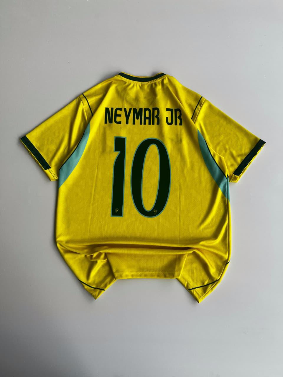 Brazil Home Jersey Neymar Jr 10 Edition (Embroided)