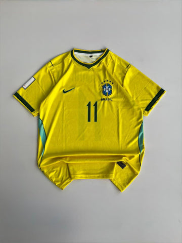 Brazil Home Jersey Raphinha 11 Edition (Embroidered Crest)