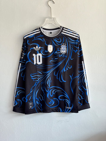 Argentina 2026 Edition Long Sleeve Jersey (Printed Logos)