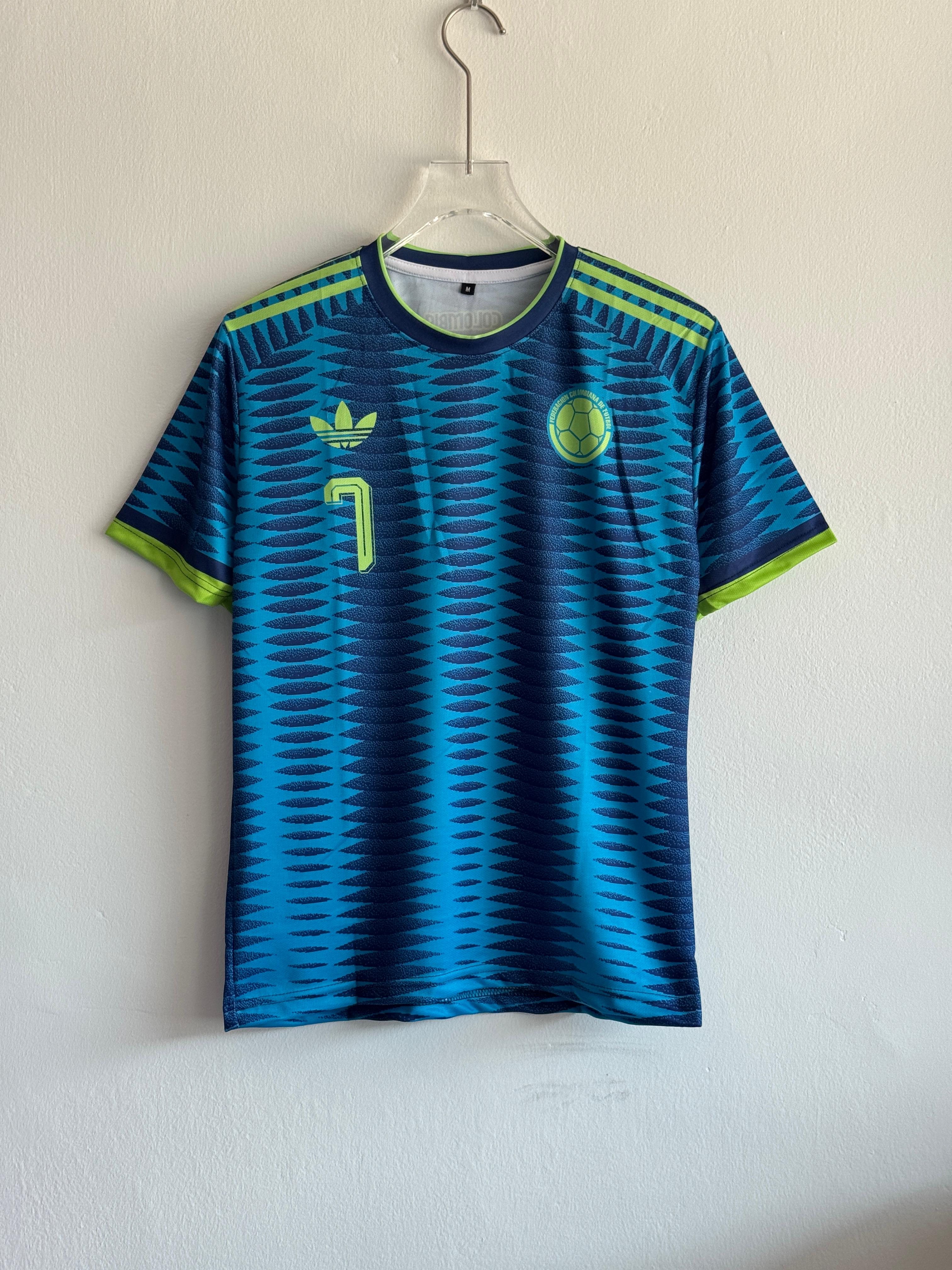 Colombia 2026 Special Edition Jersey⚡(Printed logos) HALF SLEEVE