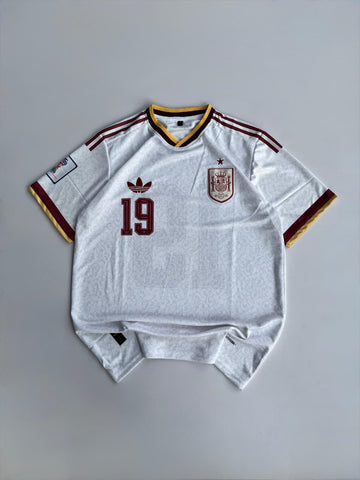 2026 Spain WC Away Jersey-Embroided logos