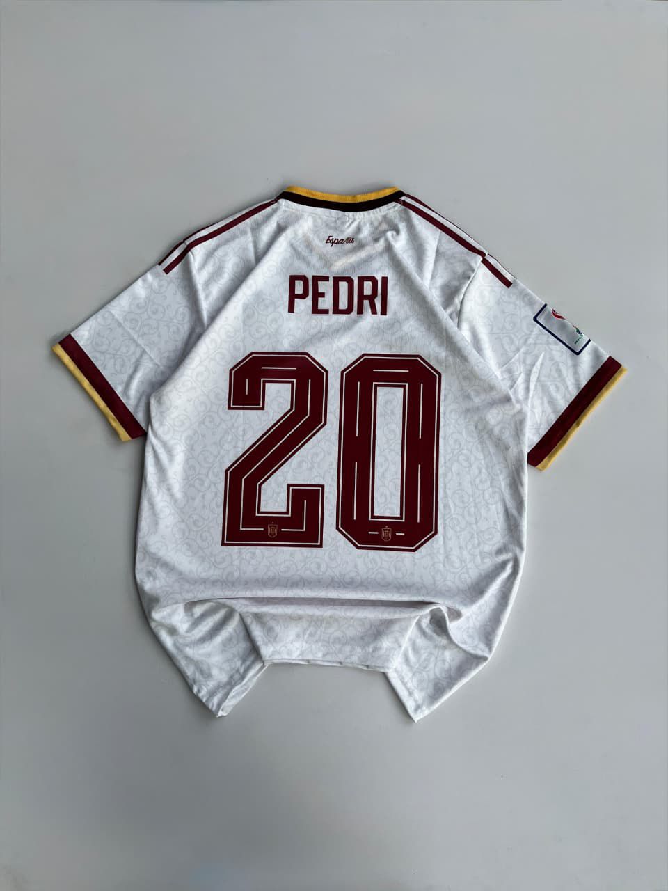 2026 Spain WC Away Jersey-Embroided logos