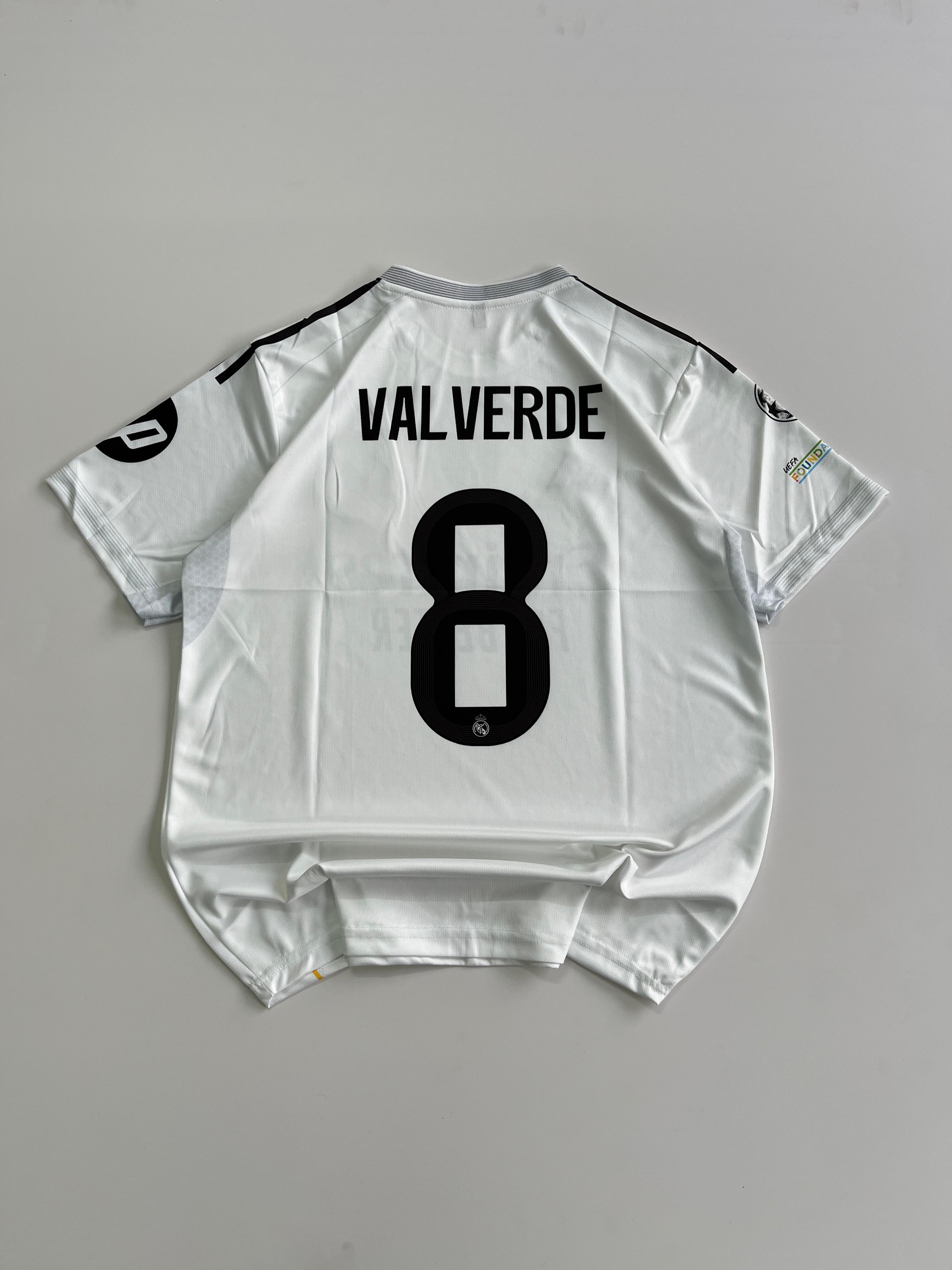 Real Madrid Home Jersey (Embroided)