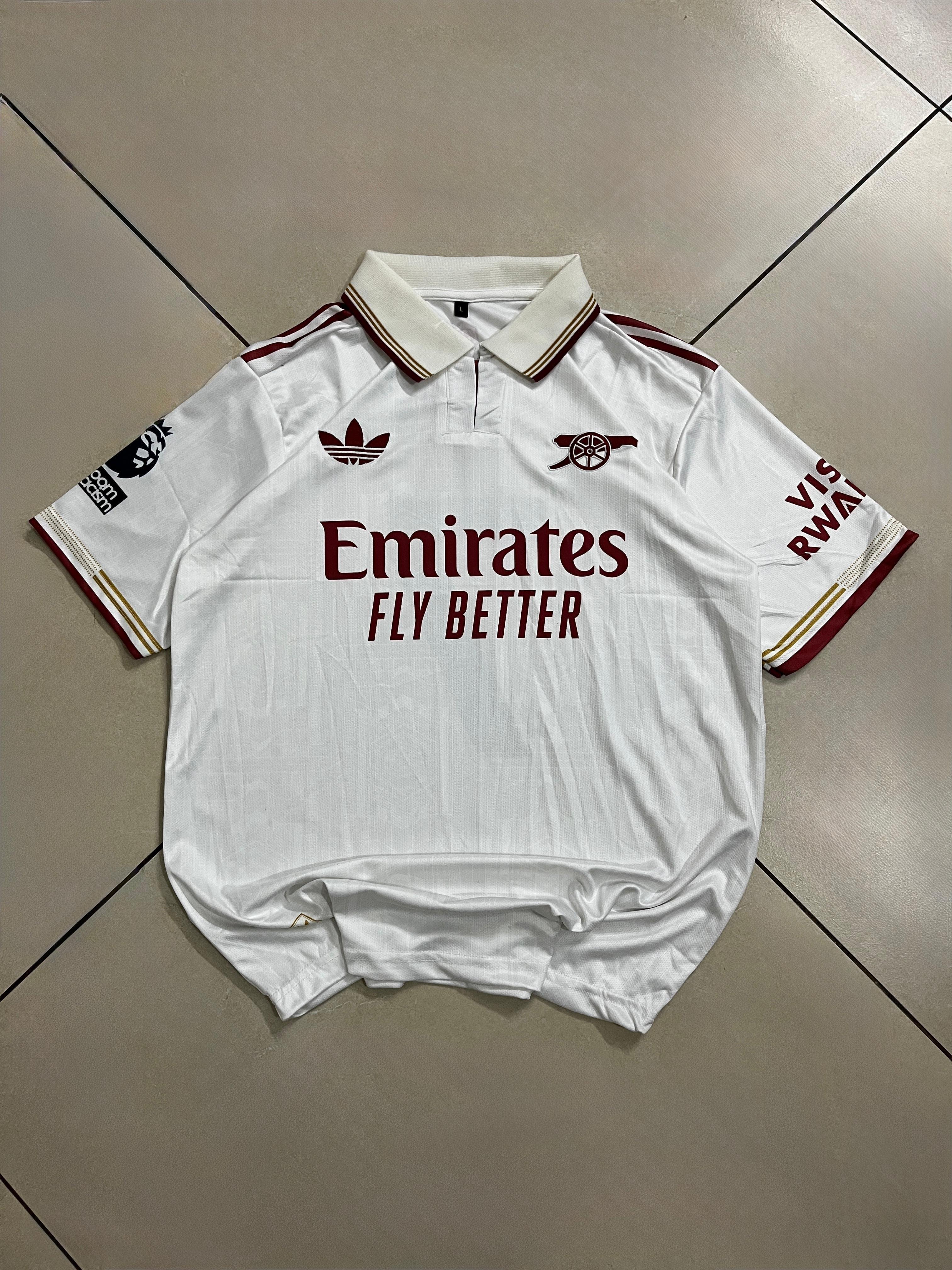 Arsenal Home Jersey (Printed logos)