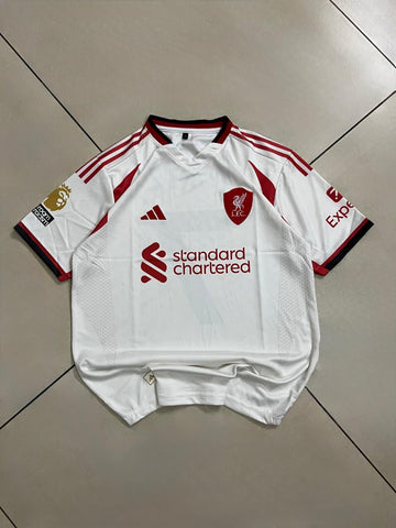 Liverpool Away Jersey  (printed logos)