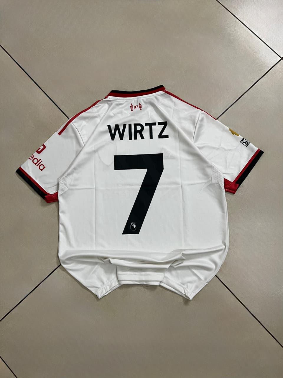 Liverpool Away Jersey  (printed logos)