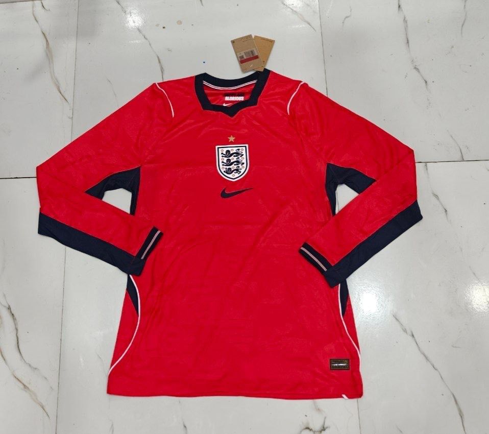 England Away Jersey 2026 Full Sleeve (Player Version)