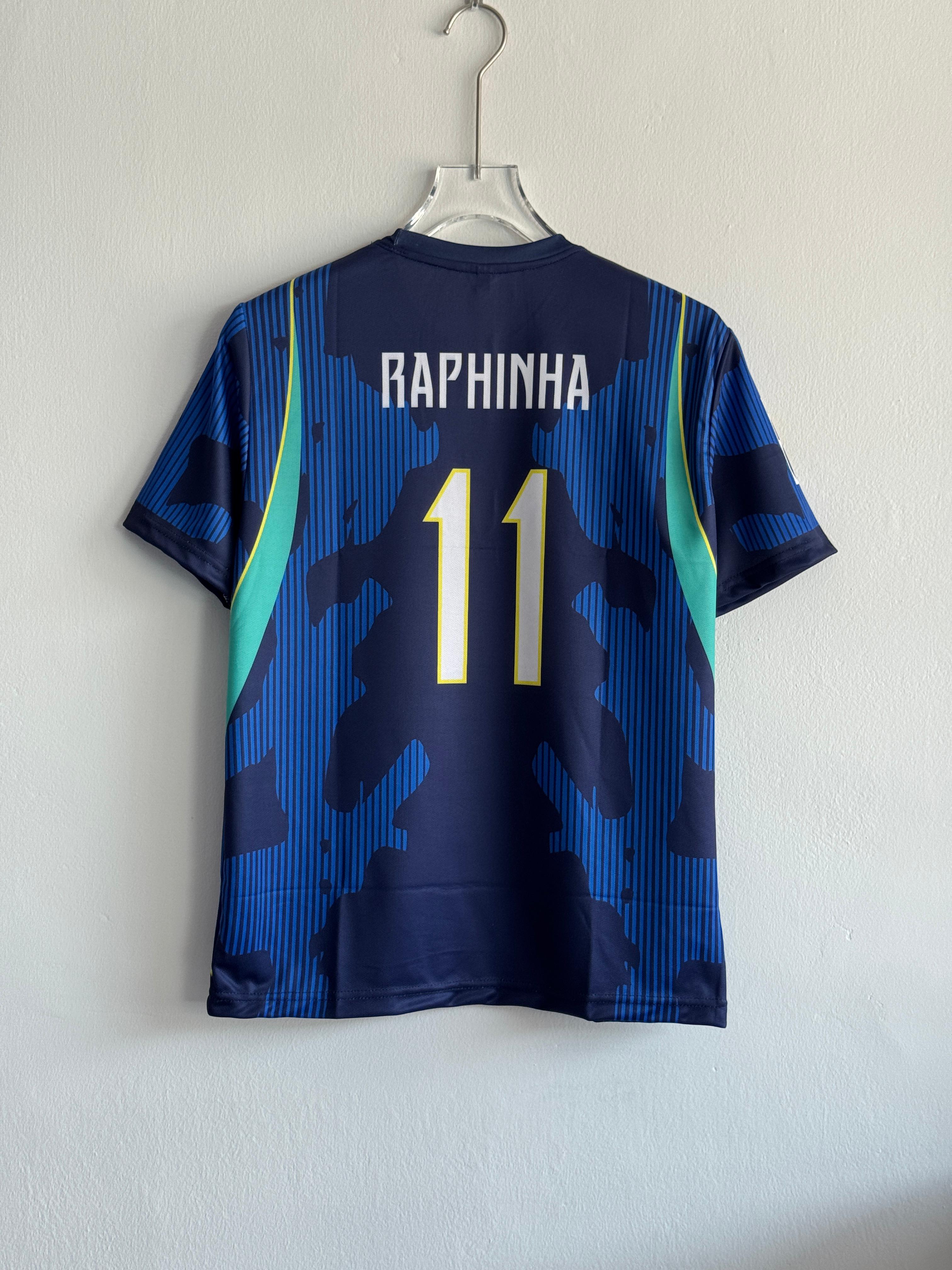 Brazil Away Jersey – Raphinha #11 (Embroided)