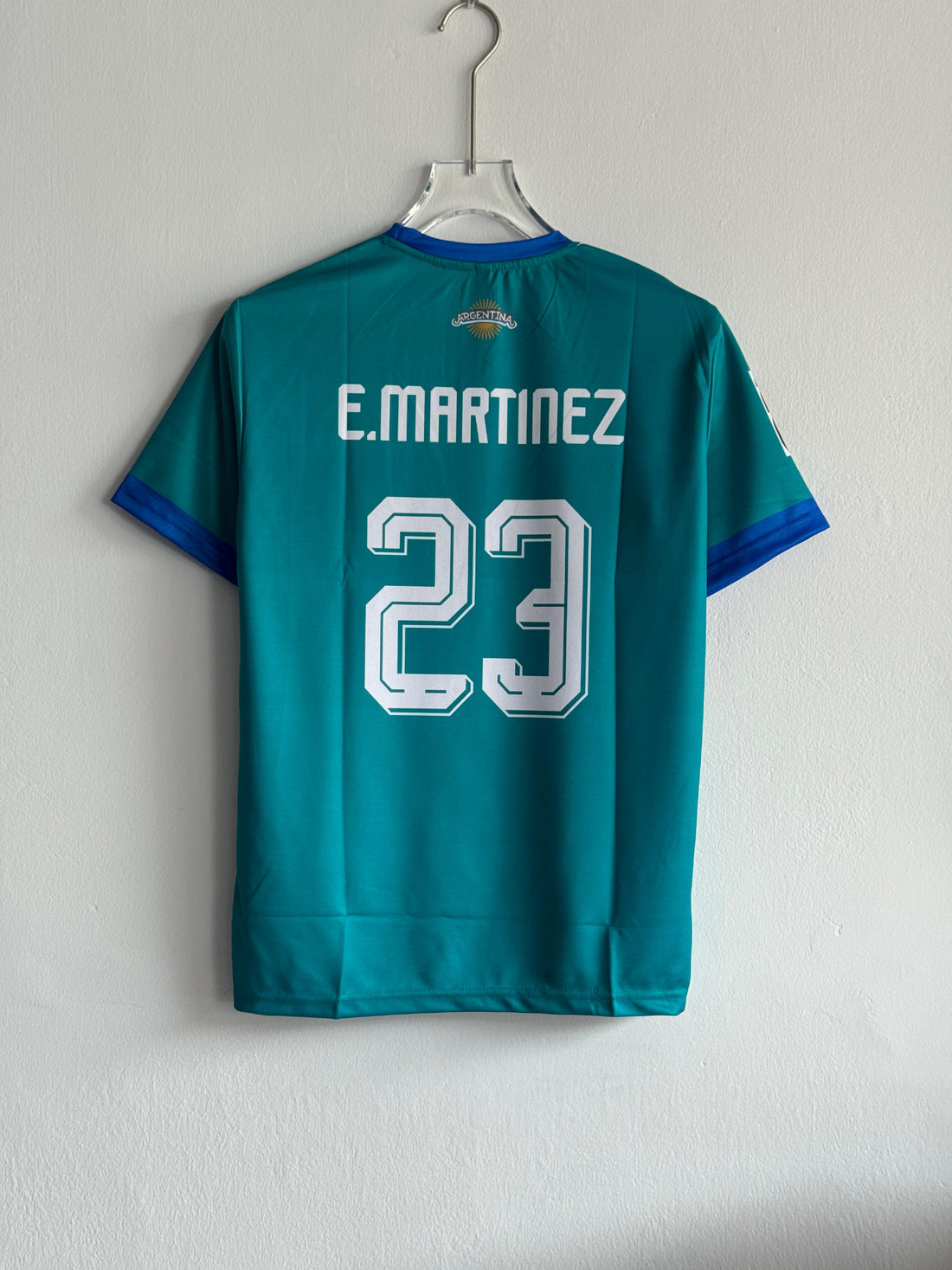 Argentina 2024 Goalkeeper Jersey – E. Martinez #23 (Printed)