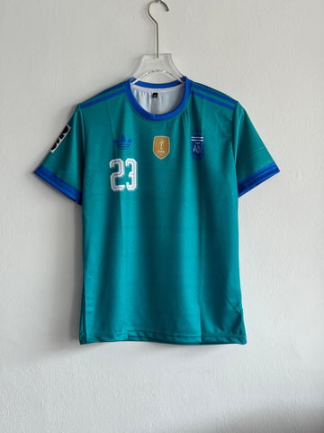 Argentina 2024 Goalkeeper Jersey – E. Martinez #23 (Printed)