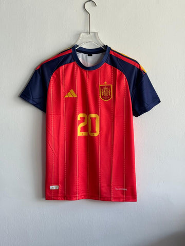actSpain Home Jersey 2026 – Pedri #20 (Embroided)