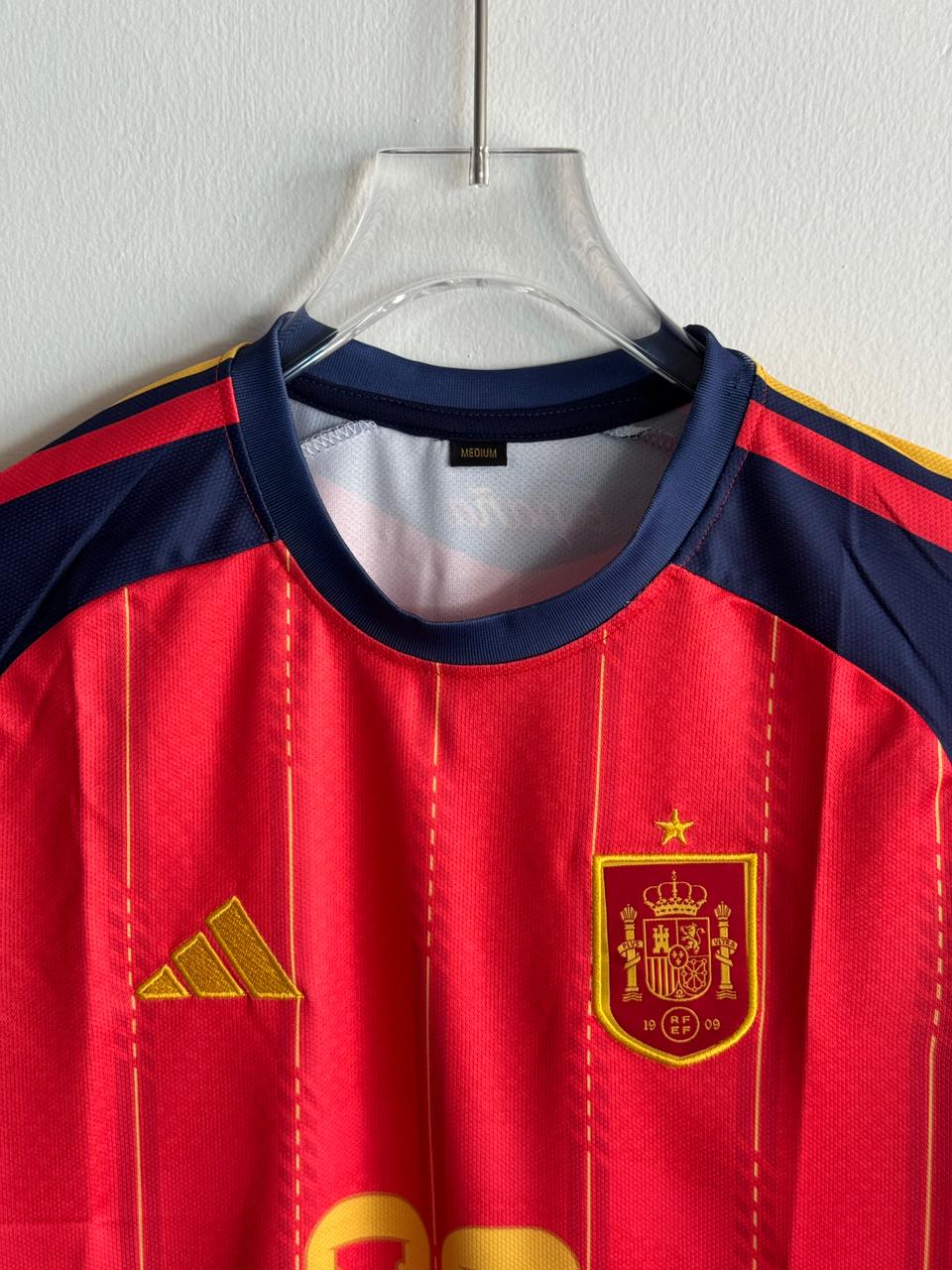 actSpain Home Jersey 2026 – Pedri #20 (Embroided)