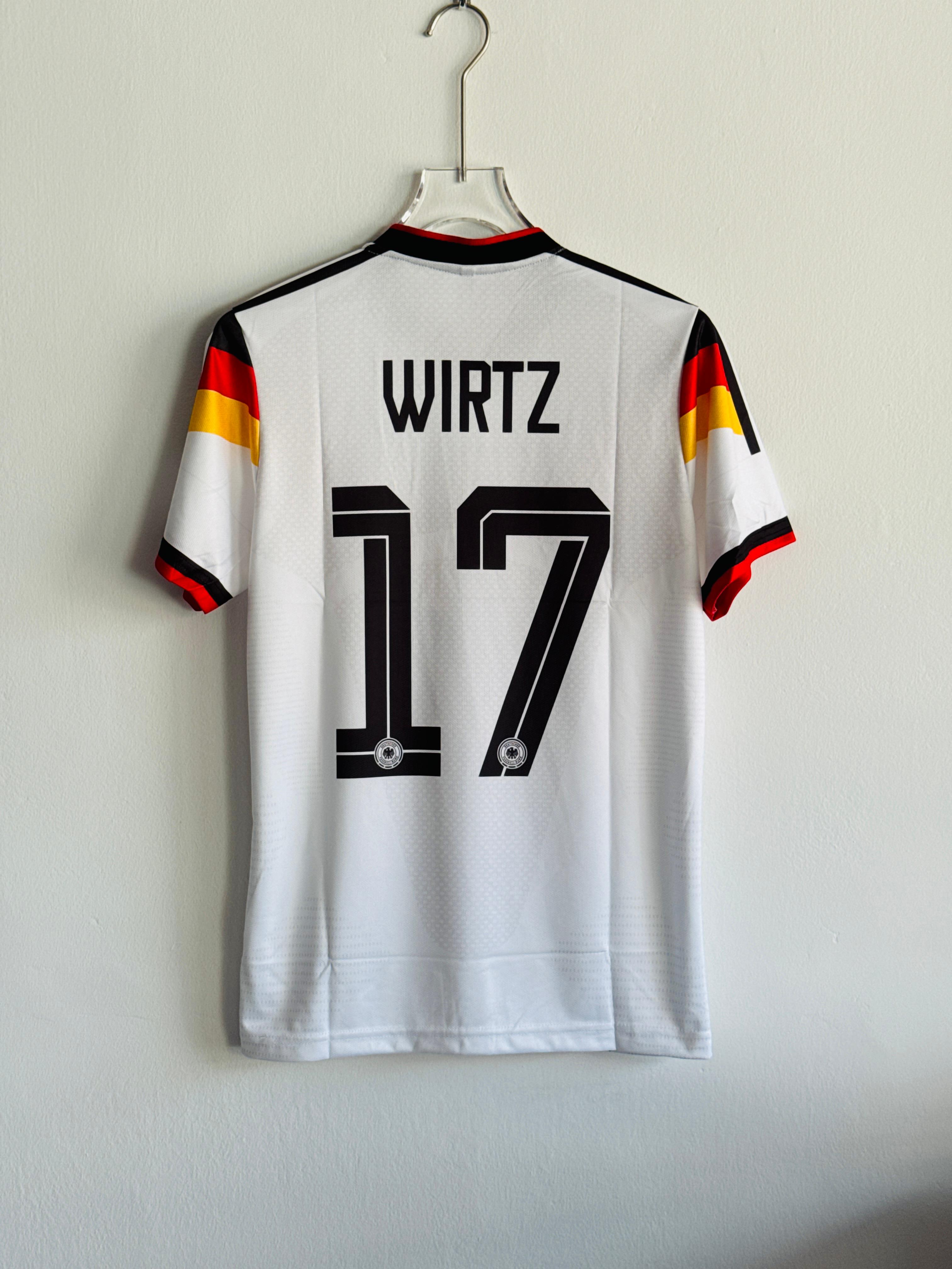 Germany 2026 Home Jersey – Wirtz #17 (Embroidered)