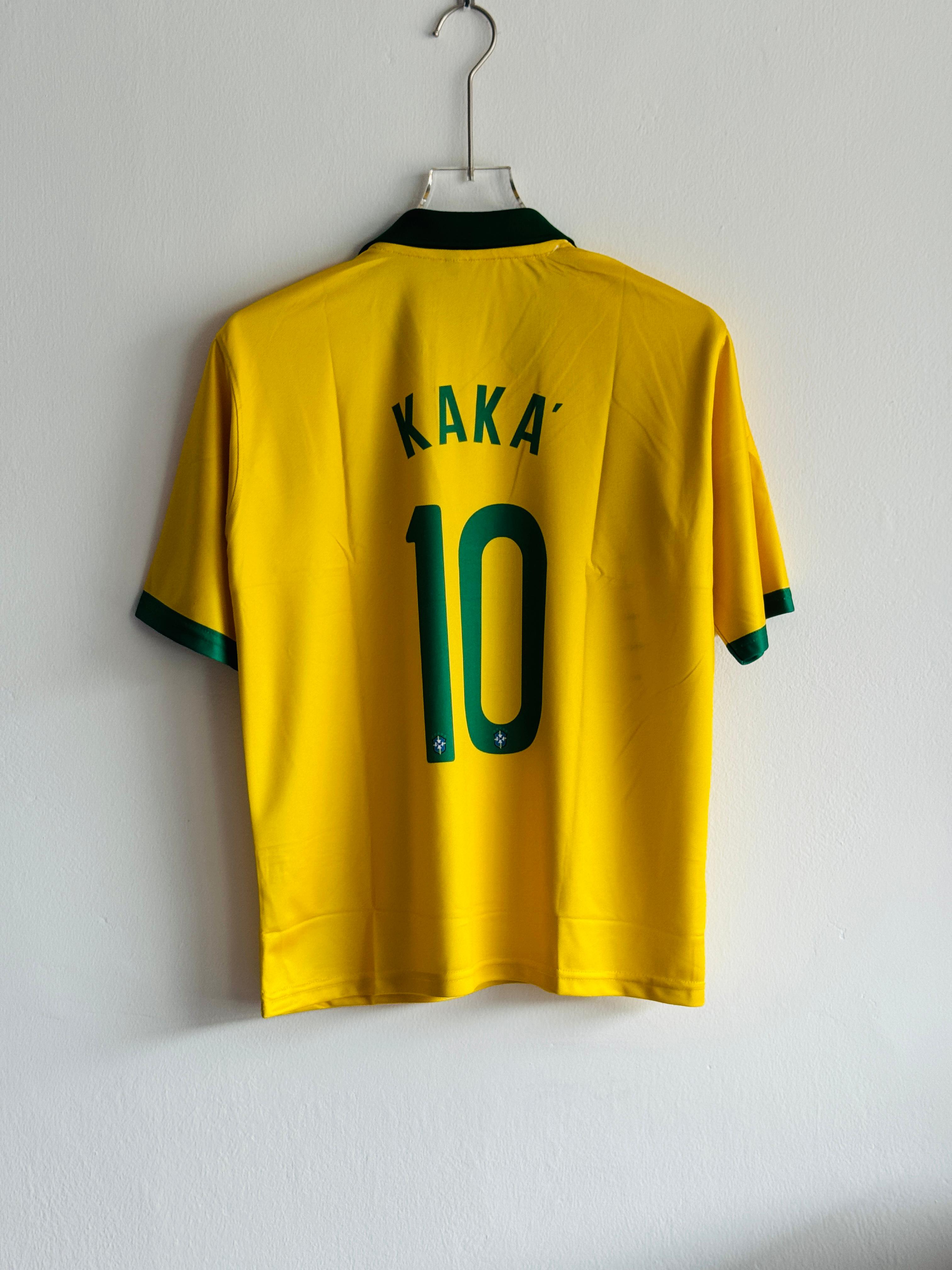 Brazil 2002 Home Jersey – Kaka #10 Edition (Retro Collection)