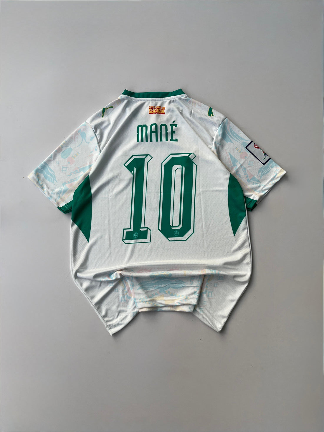 Senegal Away Jersey Sadio Mané 10 Edition (Embroidered Crest)