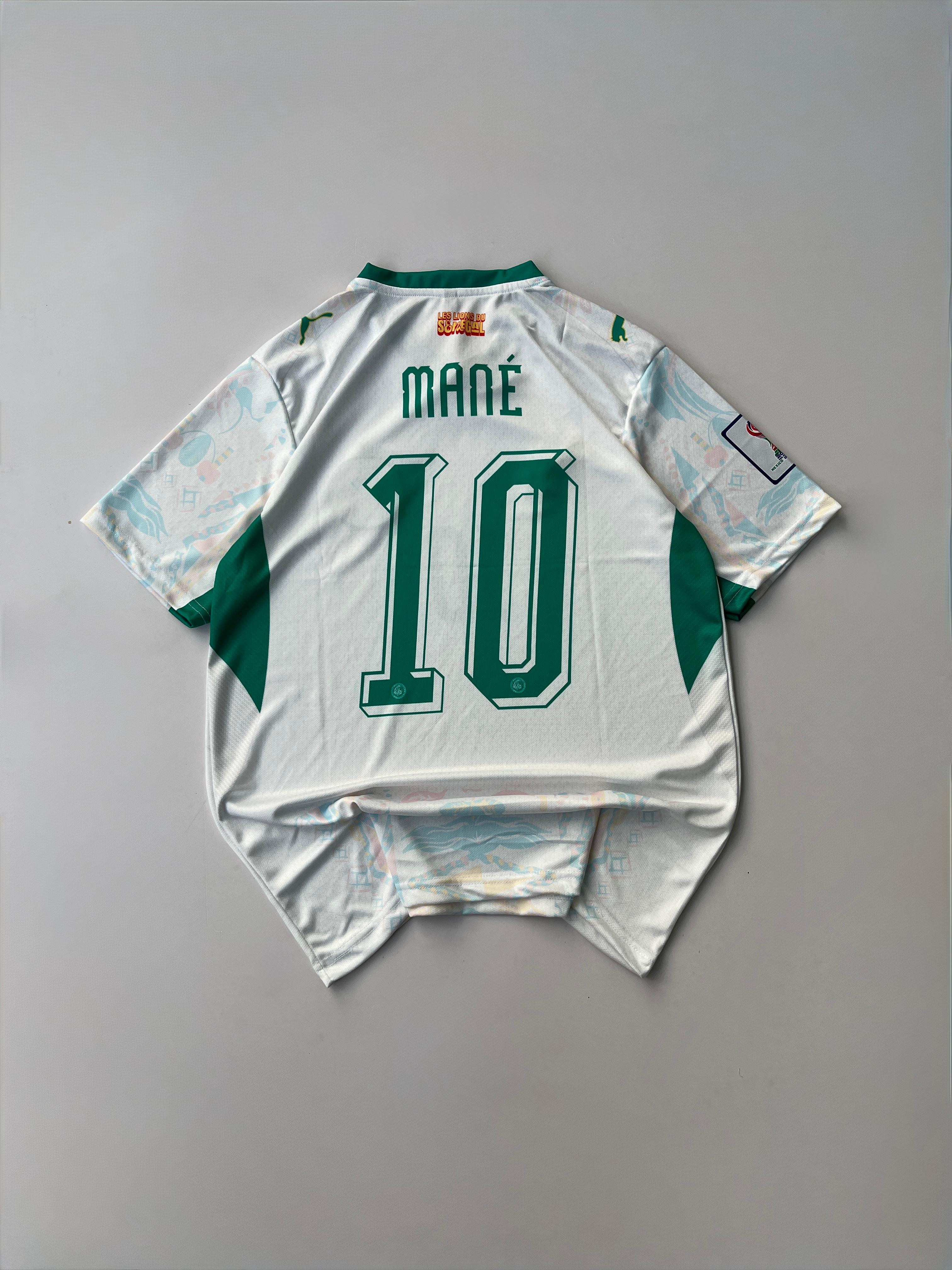 Senegal Away Jersey Sadio Mané 10 Edition (Embroidered Crest)