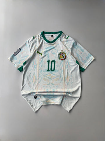 Senegal Away Jersey Sadio Mané 10 Edition (Embroidered Crest)
