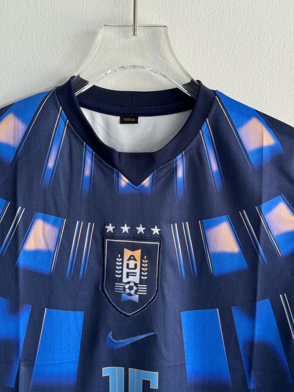 Uruguay Special Edition F. Valverde #15 Jersey (Embroided Logos)