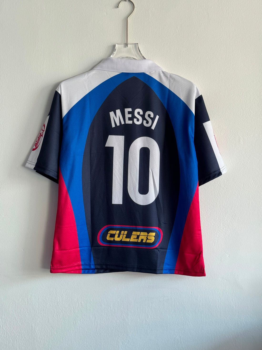 FC Barcelona Retro Black Edition Jersey (Printed Logos)