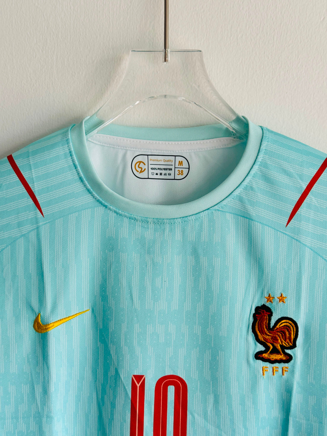 France Away Long Sleeve Jersey (Embroidered)