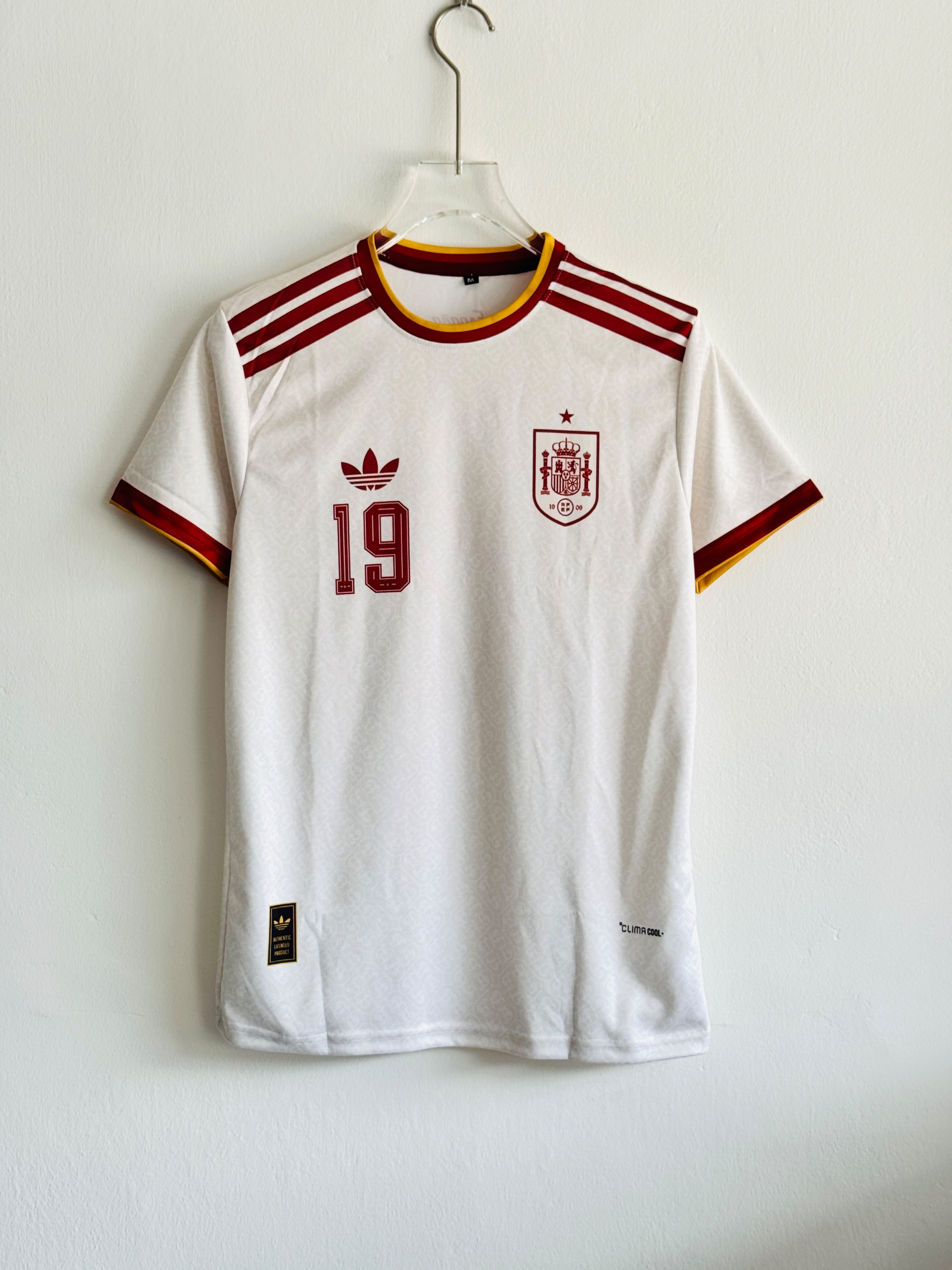 Spain Away Jersey (Printed logos)