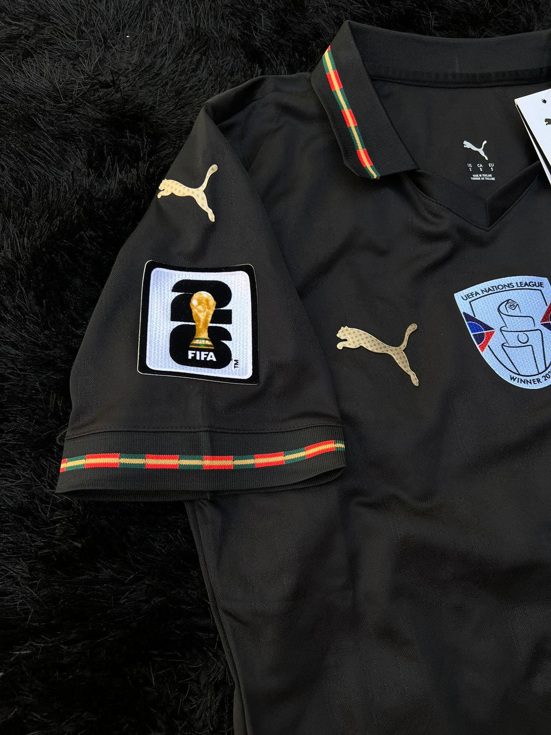 Portugal 2025 Black Special Edition Jersey (Player Version)