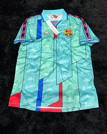 FC Barcelona 1996-97 Away Jersey (Retro Version)