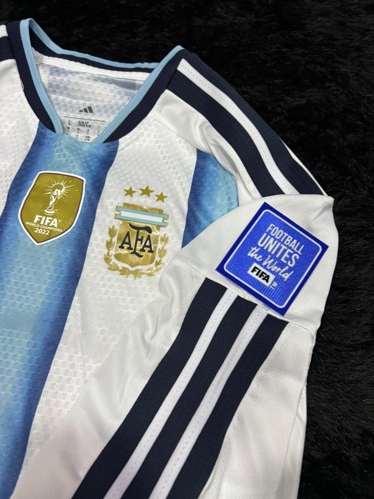 Argentina  Full sleeve Home Jersey (Player version)
